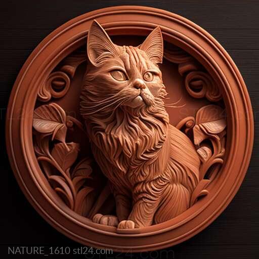 Nature and animals (st cat 2, NATURE_1610) 3D models for cnc
